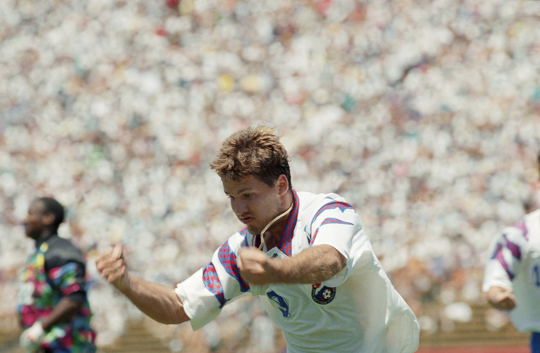 1994: Russia's Oleg Salenko scores record 5 World Cup goals